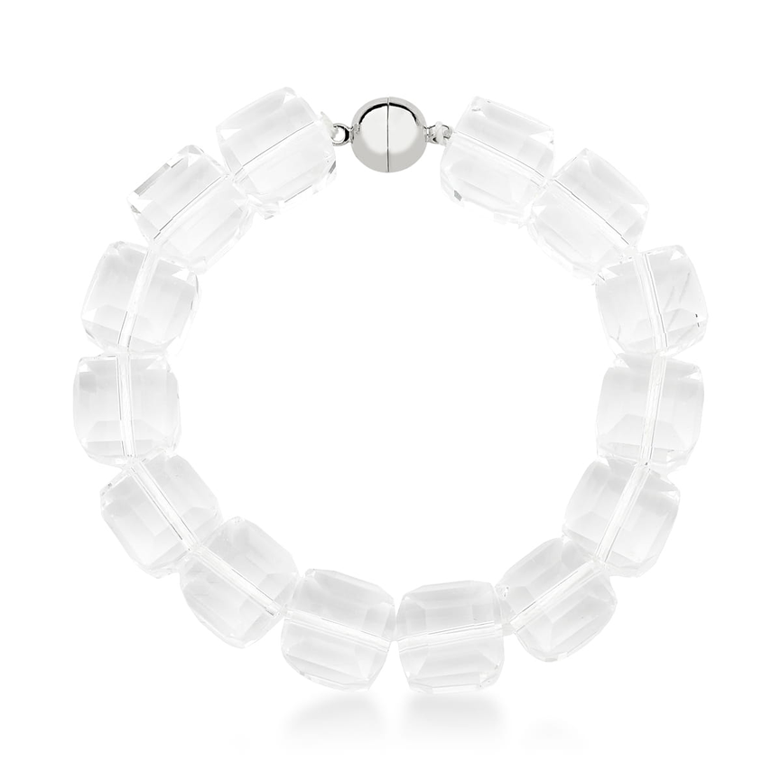 4 pulseira com resinas quadradas incolor banhada a rodio 0509093600020 1un copia