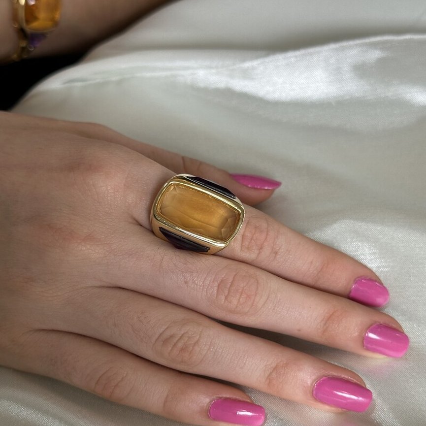 128830 anel pedra natural citrino ametista 2