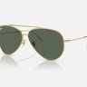 oculos de sol ray ban aviator reverse aviador rbr0101 001 vr 62