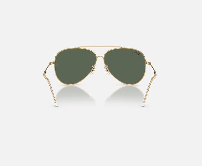 Óculos de Sol Ray-Ban Aviator Reverse RBR0101S 001/VR 59 Ouro